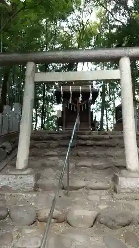 春日部八幡神社の鳥居