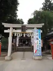 川越八幡宮の鳥居