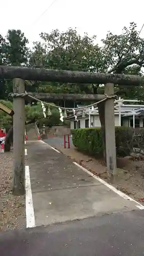 出雲神社の鳥居