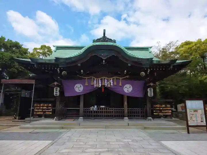唐津神社の本殿・本堂