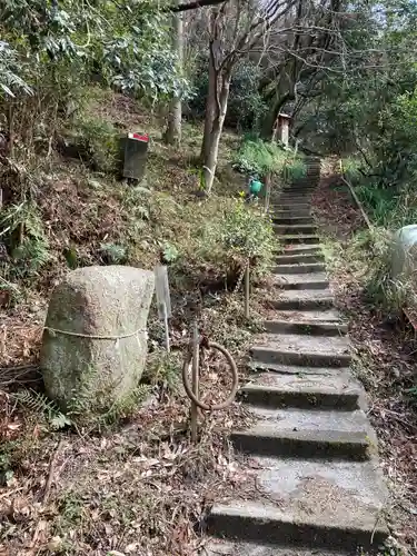 石鎚神社の景色