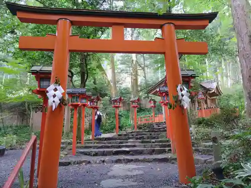 貴船神社の鳥居