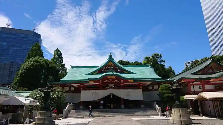 日枝神社の本殿・本堂