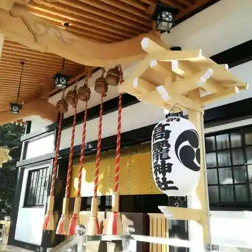 高靇神社の本殿・本堂