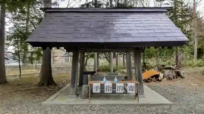 栗沢神社の手水舎