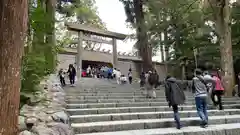 伊勢神宮内宮（皇大神宮）の鳥居