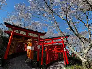 扇森稲荷神社の鳥居