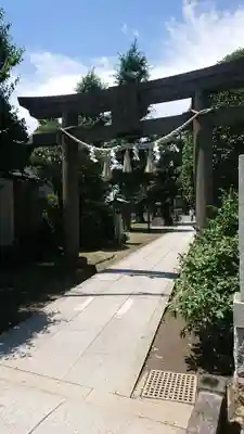薭田神社の鳥居