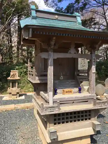 佐波波地祇神社の末社