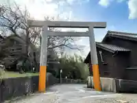 東の追分(伊勢神宮一の鳥居)の鳥居