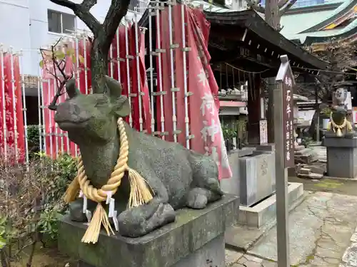 平河天満宮の像