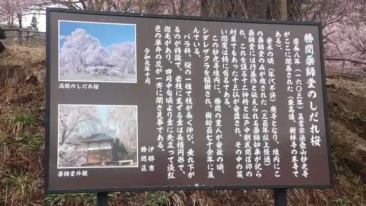 勝間薬師堂(長野県)