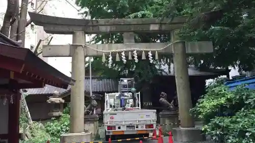 日本橋日枝神社の鳥居