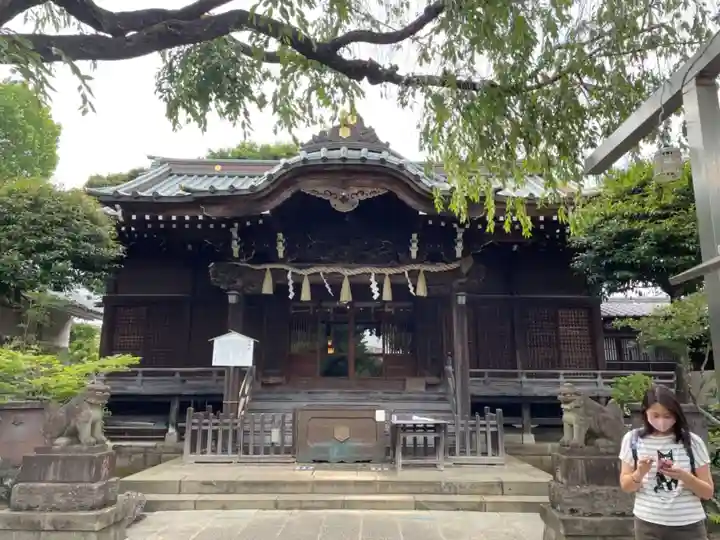白山神社の本殿・本堂