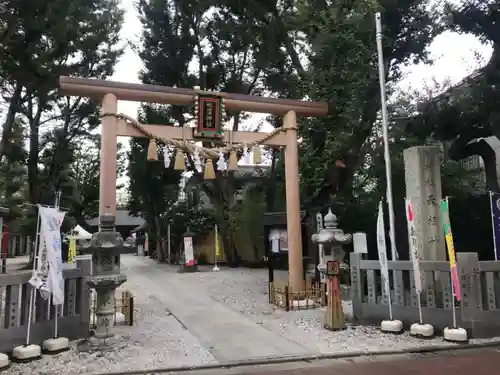 蛇窪神社の鳥居