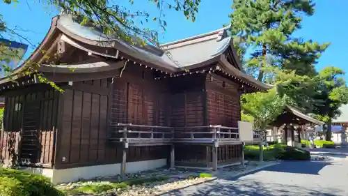 松陰神社の本殿・本堂