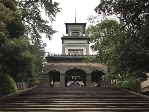 尾山神社の山門