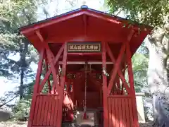 城山稲荷神社の本殿