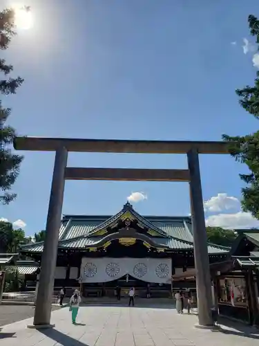 靖國神社の鳥居