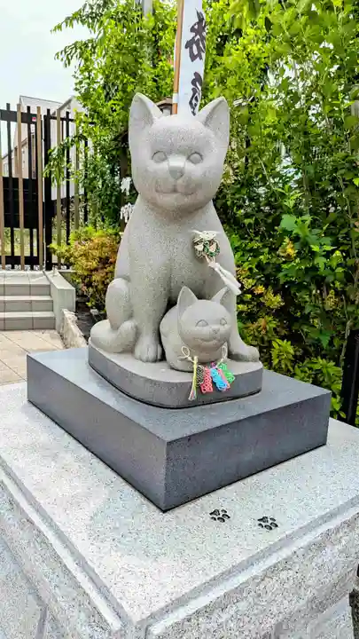 駒込妙義神社の狛犬
