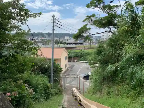 熊野神社の景色