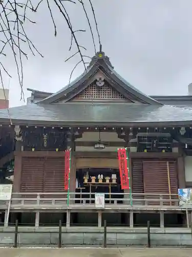 鳩森八幡神社の本殿・本堂