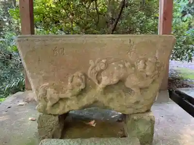 天照大神社の手水舎