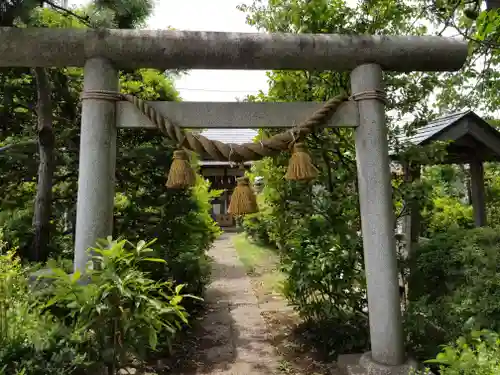 大久保神社の鳥居