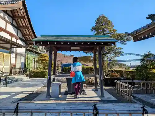 永福寺の手水