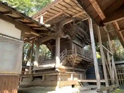 伊弉子神社の本殿