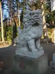 弥生神社の狛犬