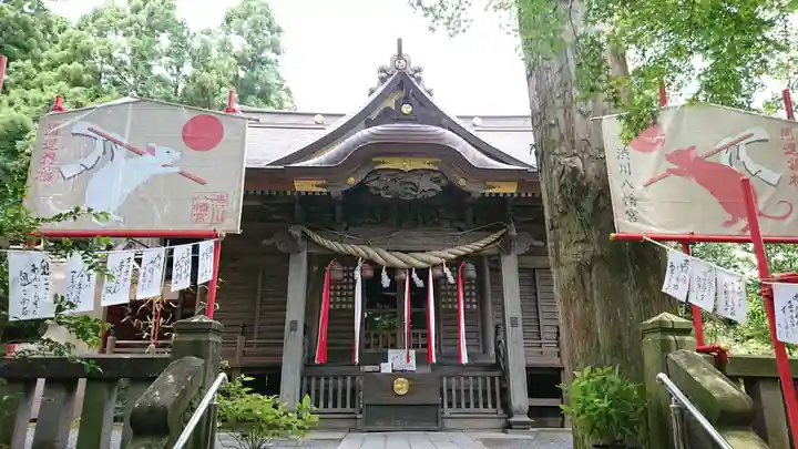 渋川八幡宮の本殿・本堂