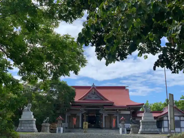 釧路一之宮 厳島神社の本殿・本堂