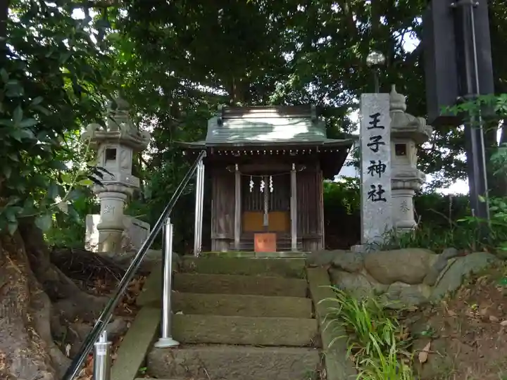 王子神社の本殿・本堂