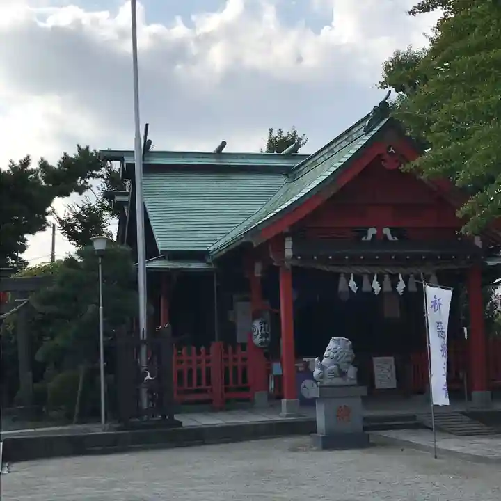 葛飾氷川神社の本殿・本堂