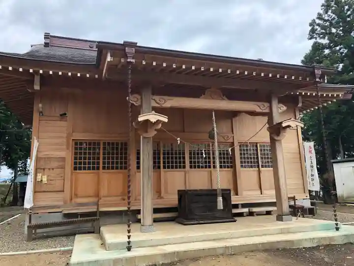 塚崎香取神社の本殿・本堂