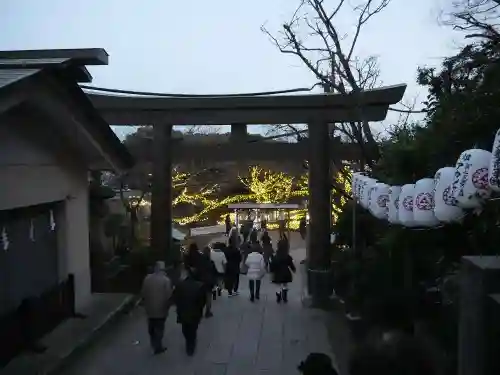 江島神社の鳥居