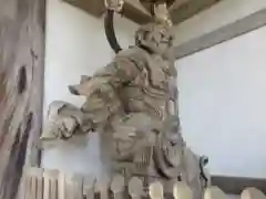 西明寺の像