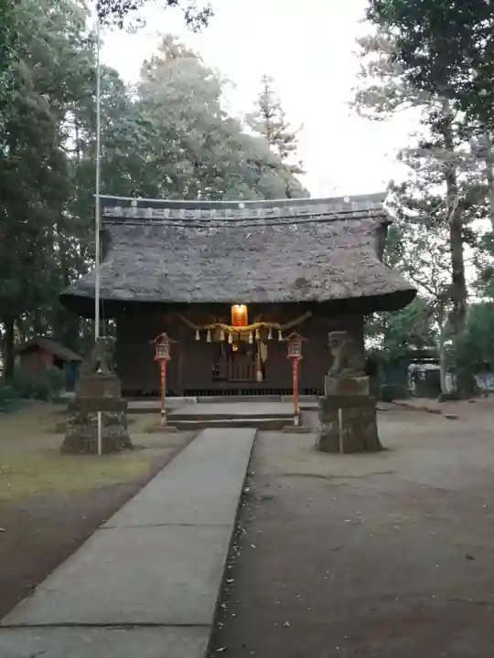 國王神社の本殿・本堂
