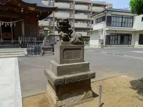 白髭神社の狛犬