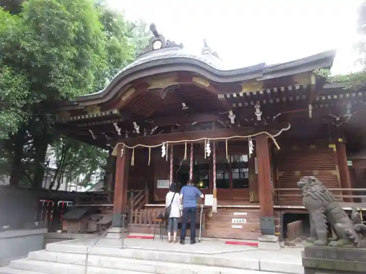 下谷神社の本殿・本堂