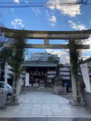 下谷神社の鳥居