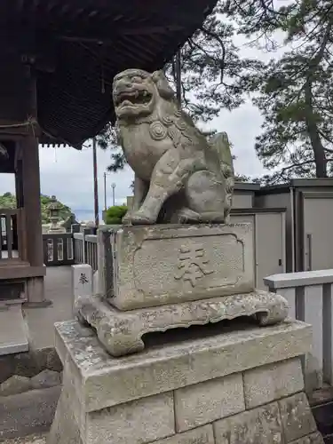 八百富神社の狛犬