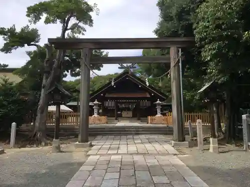 和泉國一之宮　大鳥大社の鳥居