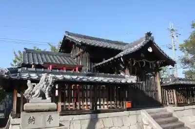 八幡神社の本殿・本堂