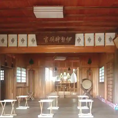 伊勢神明社の本殿・本堂