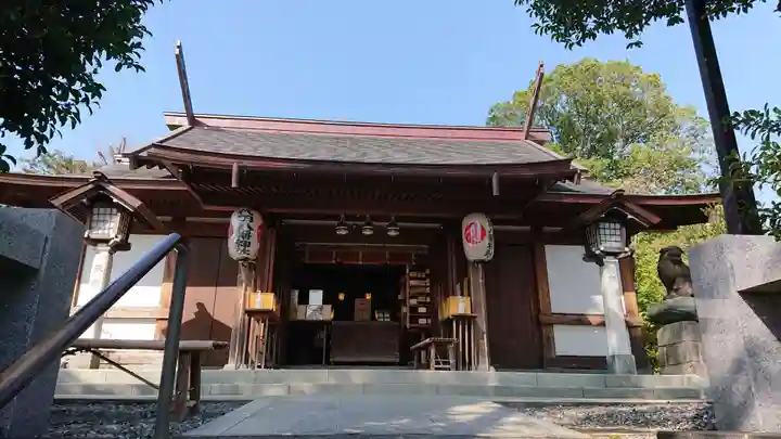 代田八幡神社の本殿・本堂
