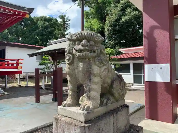 高師八幡神社の狛犬