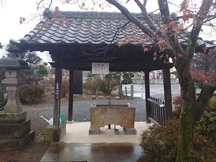 境香取神社の手水舎