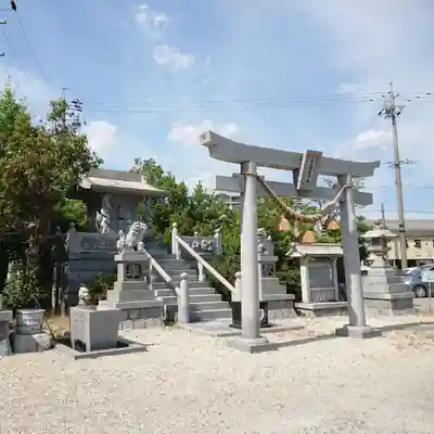 石工団地神社の鳥居